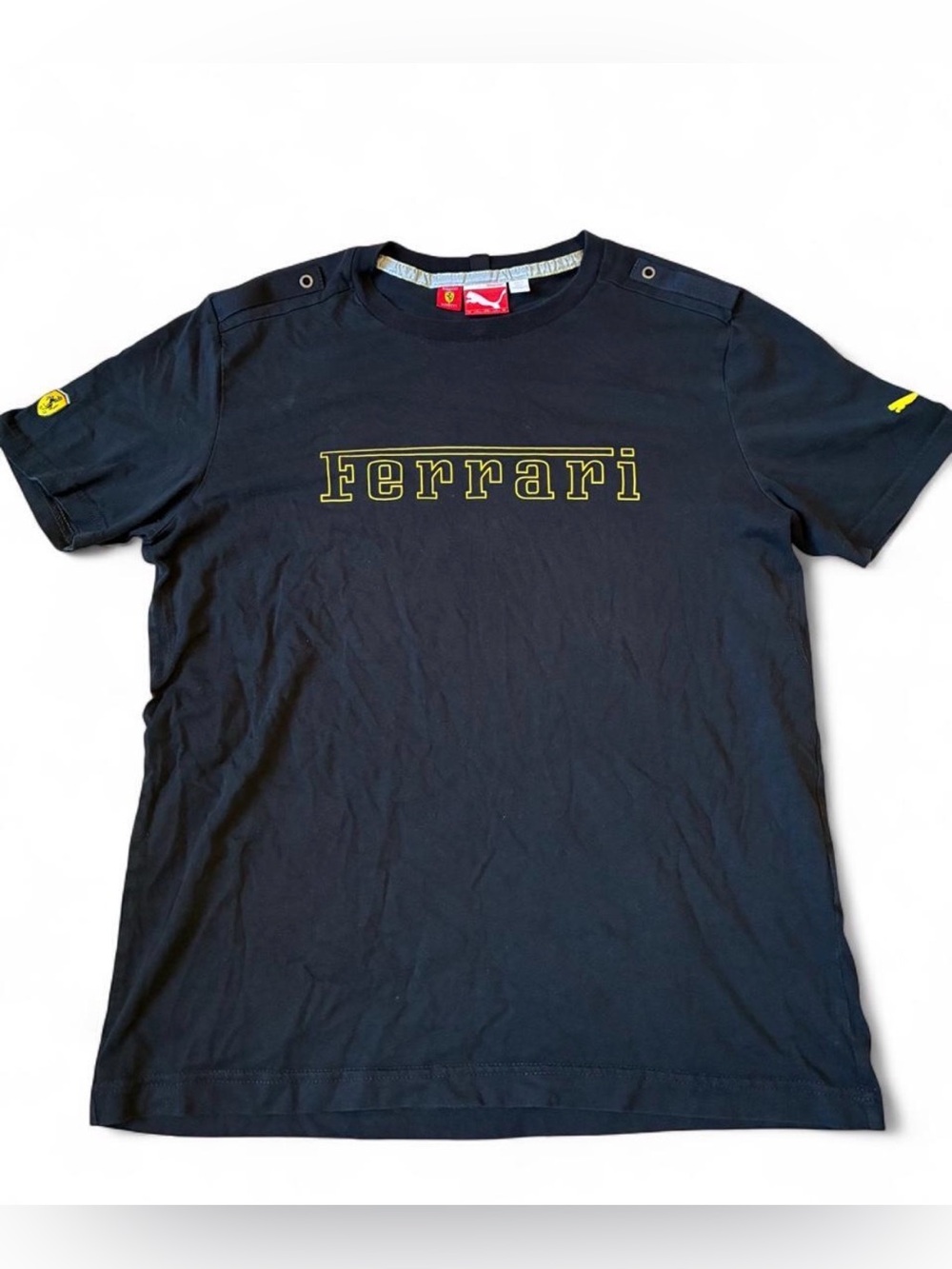 Puma Scuderia Ferrari short-sleeve t-shirt Black
